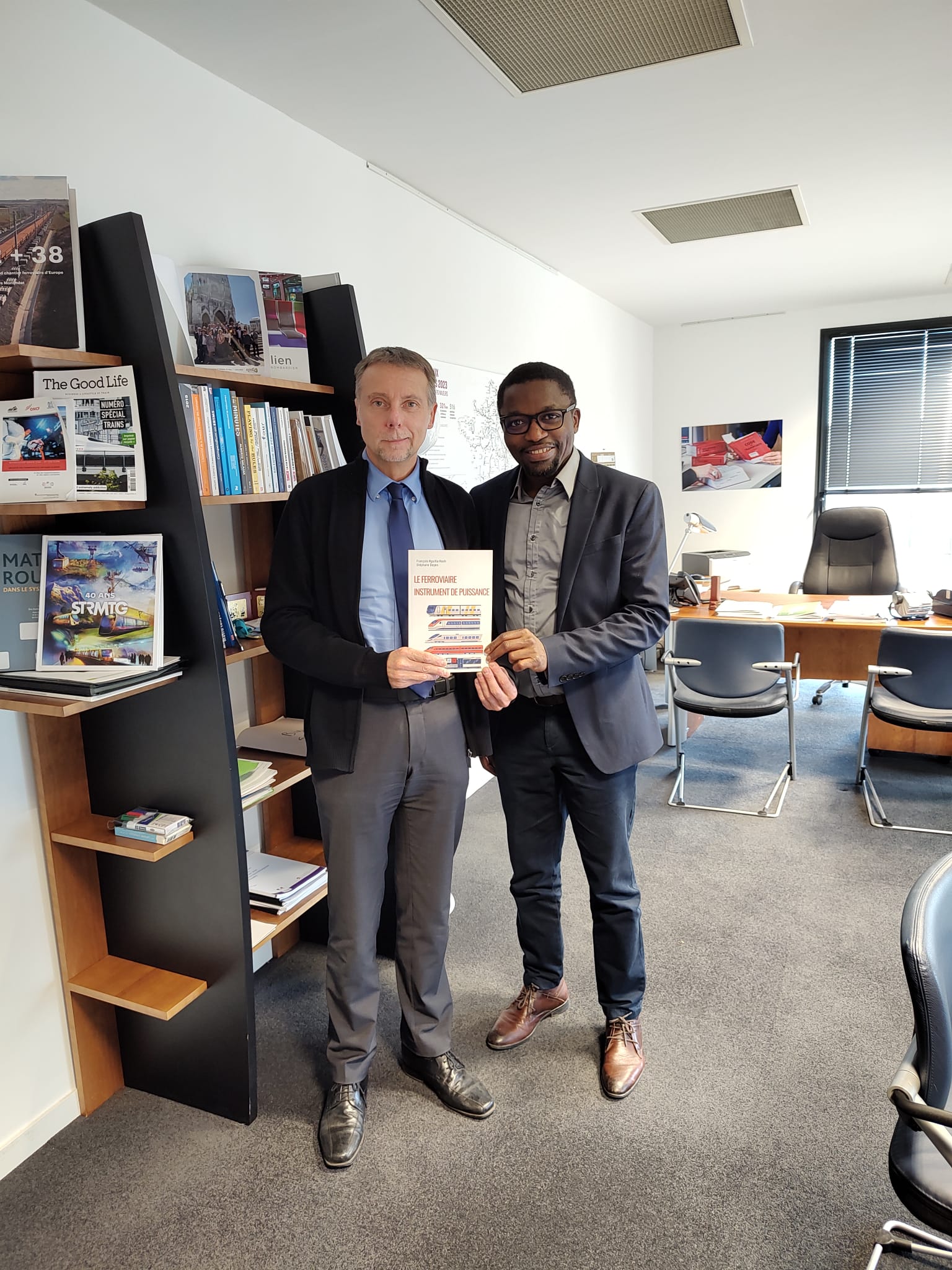 Avec le Président de SNCF INTERNATIONAL
